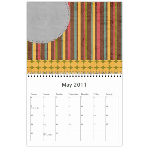Calendar By Dawn May 2011