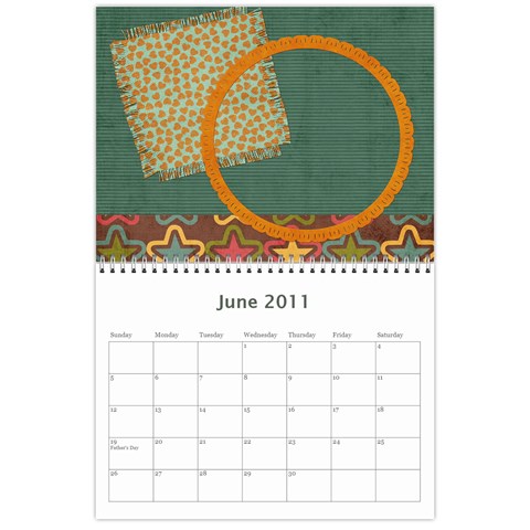 Calendar By Dawn Jun 2011