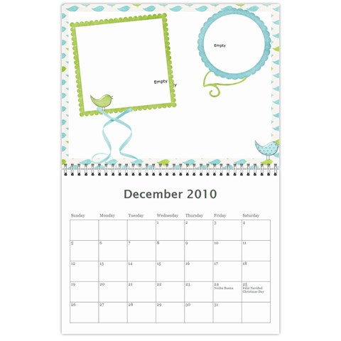 Calendario Mama By Yaline Dec 2010