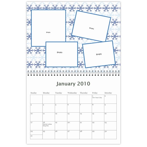 Brady Calendar By Loni Daniels Jan 2010