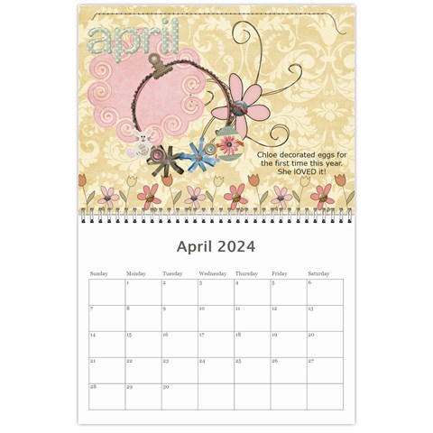Calendar 2024 By Sheena Apr 2024
