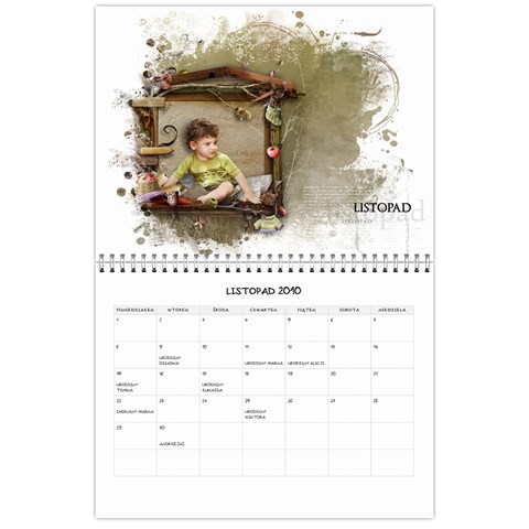 2010 Calendar By Mru Nov 2010