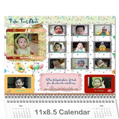 Lich 2010 - Wall Calendar 11  x 8.5  (12-Months)