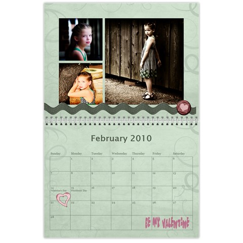 Calendar 09 By Nicki Feb 2010