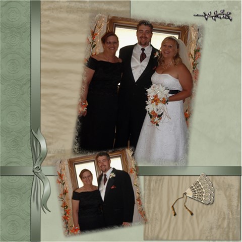 Wedding Sb 3 By Cookie6672 8 x8  Scrapbook Page - 3