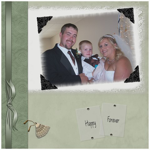 Wedding Sb 3 By Cookie6672 8 x8  Scrapbook Page - 5