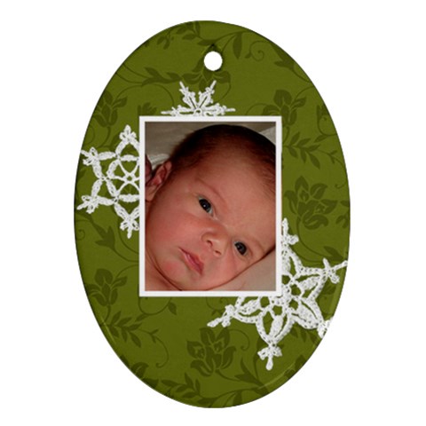 Mom & Dad Ornament By Klh Front