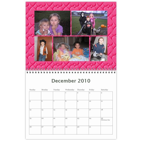 Xmas Calendar By Jackie Flynn Dec 2010