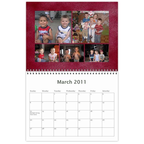 Xmas Calendar By Jackie Flynn Mar 2011