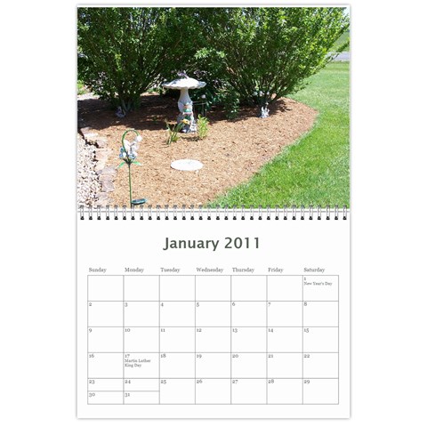 Calendar By Dawn Long Jan 2011