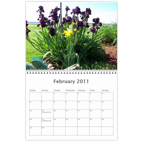 Calendar By Dawn Long Feb 2011