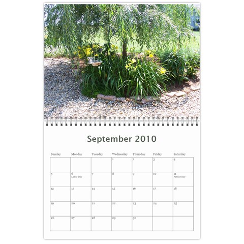 Calendar By Dawn Long Sep 2010