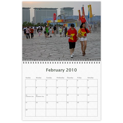 China Calendar 2010 By Karl Bralich Feb 2010