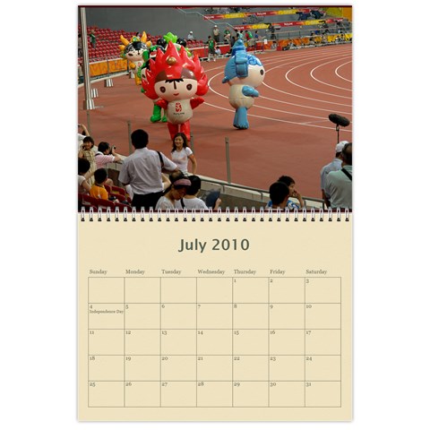 China Calendar 2010 By Karl Bralich Jul 2010