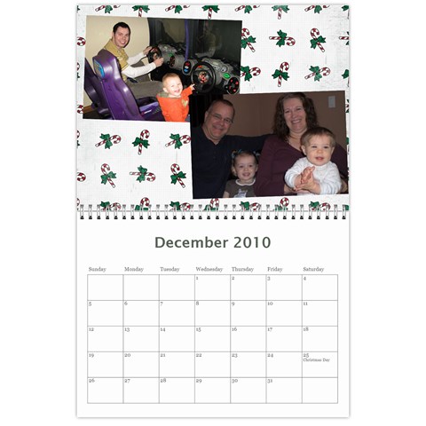 Dad s Christmas Calendar By Tara Peckham Dec 2010