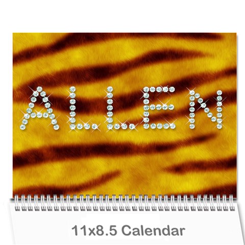 Allen Calendar 09 By Alicia Cover