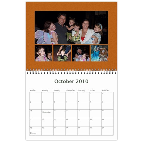 Allen Calendar 09 By Alicia Oct 2010