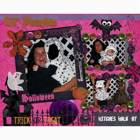 2007 Halloween 8x10 Collages By Rubylb 10 x8  Print - 2