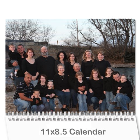 Family Calendar By Amy Cover