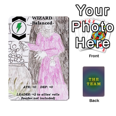 The Team Cards By Tyler Sandersfeld Front - Diamond5