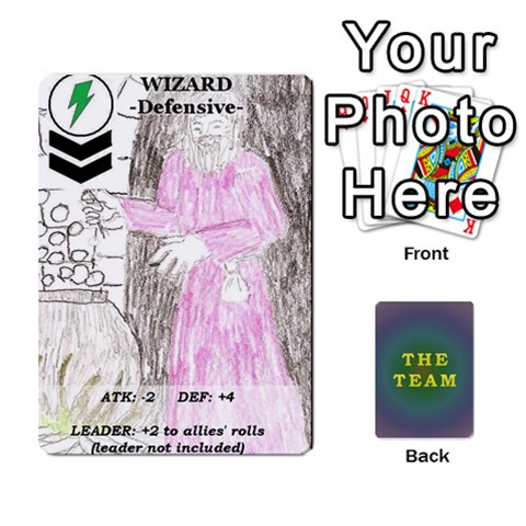 The Team Cards By Tyler Sandersfeld Front - Diamond9