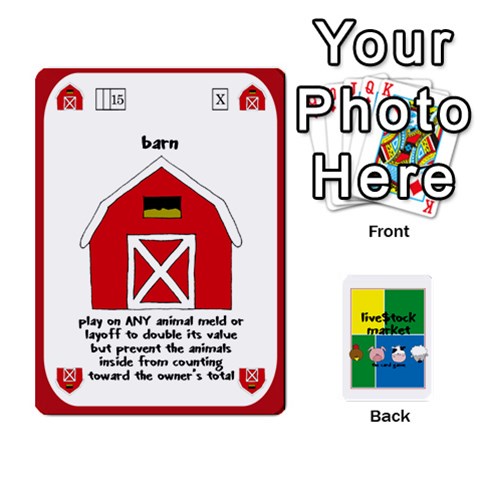 Livestock Market Card Game By Rebekah Bissell Front - Joker1