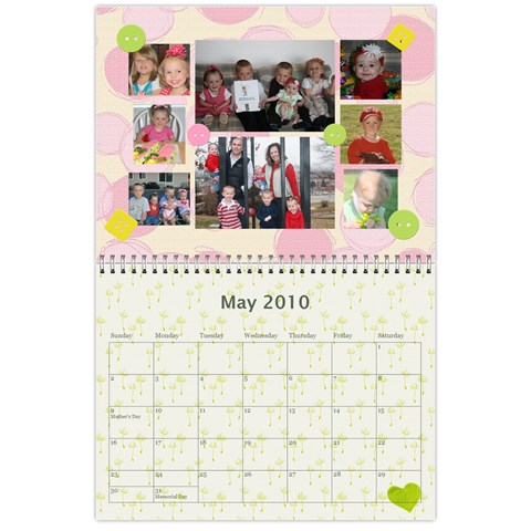Mary s Calendar 2010 By Mary May 2010