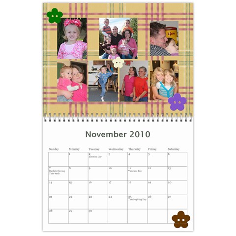 Robert s Calendar 2010 By Mary Nov 2010