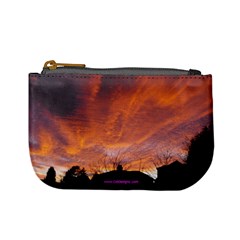 Salmon Sunset Mini Coin Purse