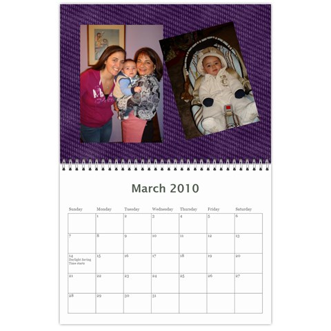 Moms Calendar By Vanessa Mar 2010