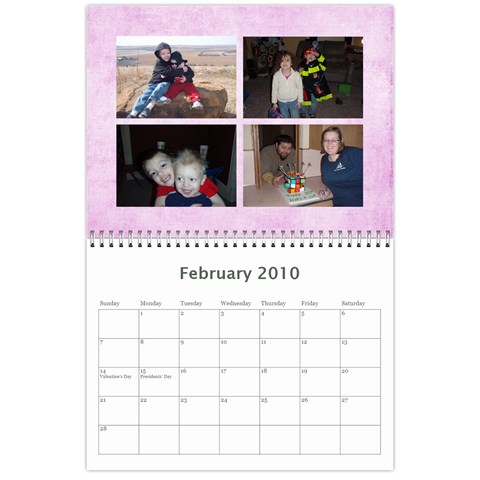 Calendar 2010 By Tricia Henry Feb 2010