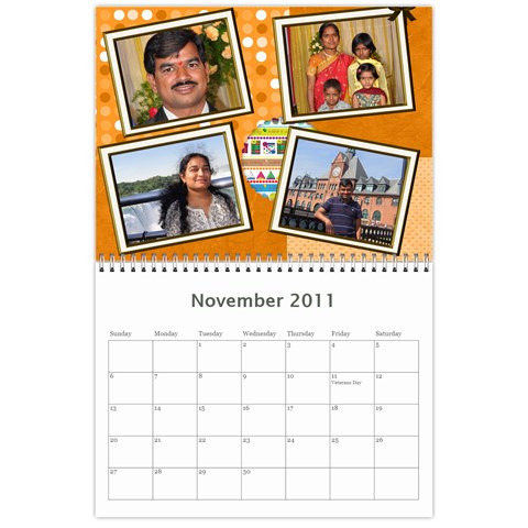 Akuthota 2010 Calendar By Nirmala Nov 2011