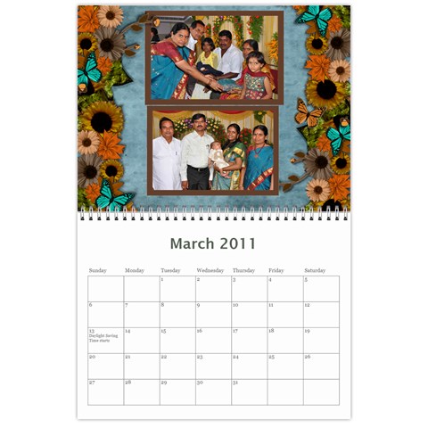 Akuthota 2010 Calendar By Nirmala Mar 2011