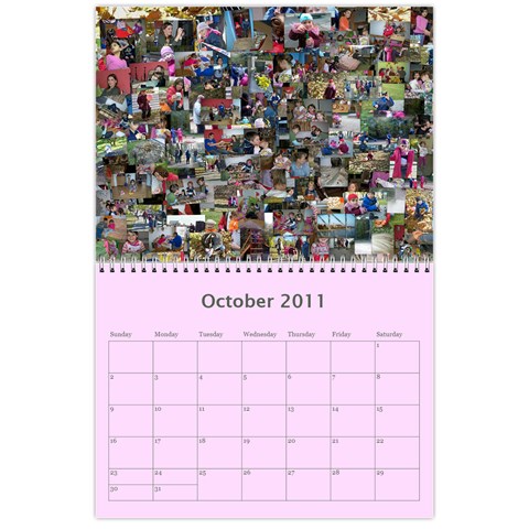 Kalendář 2011 Oct 2011