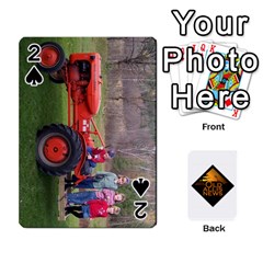 B TRACTOR CARDS - Playing Cards 54 Designs (Rectangle)
