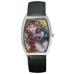 Sara - Barrel Style Metal Watch