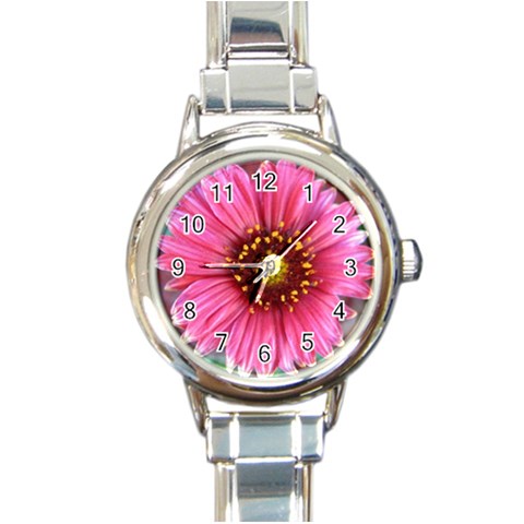 Pink Flower Watch By Wendy Front