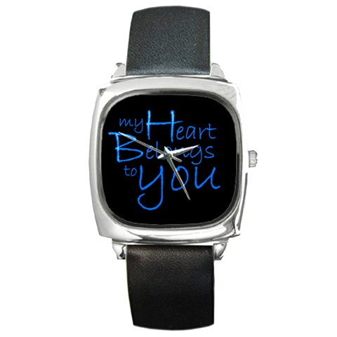 Modern Love Square Watch Www Catdesignz Com By Catvinnat Front