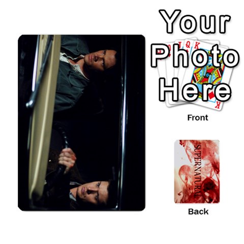 Supernatural Trading Cards By Mark C Petzold Front - Diamond8