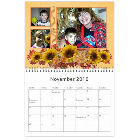 Calendar By Laurrie Nov 2010