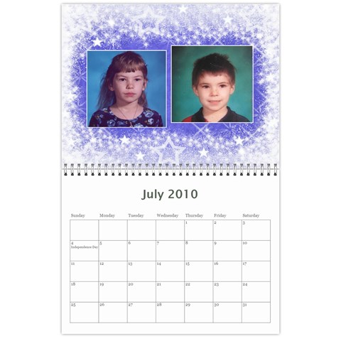 Calendar By Laurrie Jul 2010