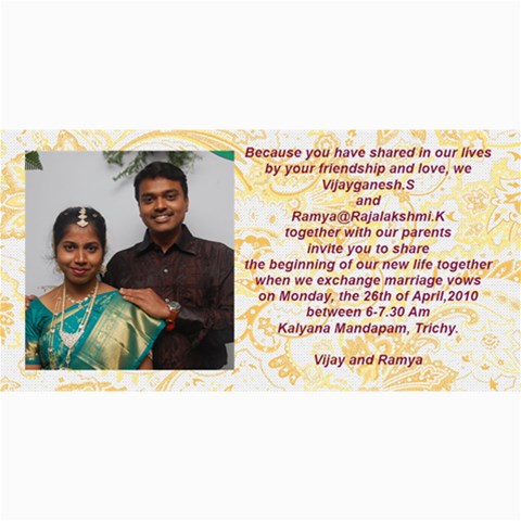 Vijay 8 x4  Photo Card - 2