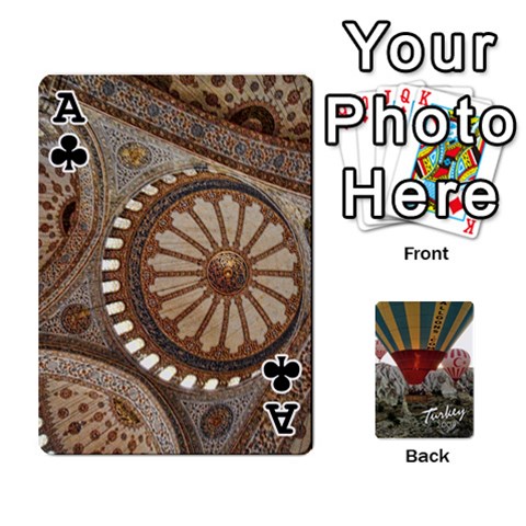 Ace Turkey Cards By Nancyb Front - ClubA