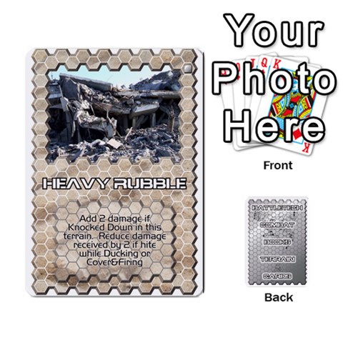 Battletech Combat Book Terrain Cards Deck I By Kolja Geldmacher Front - Club7
