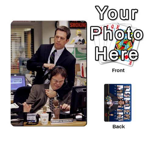 The Office Collectable Cards By Mark C Petzold Front - Heart5