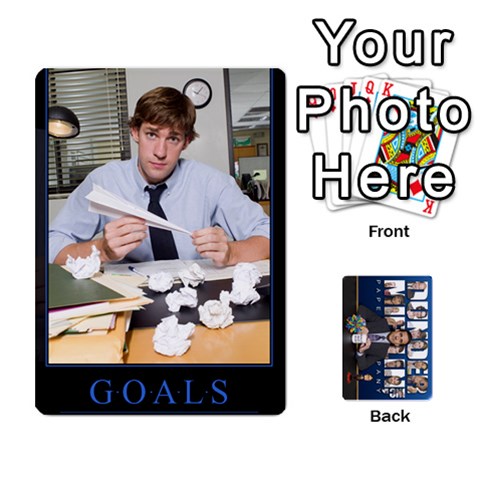 Ace The Office Collectable Cards By Mark C Petzold Front - DiamondA