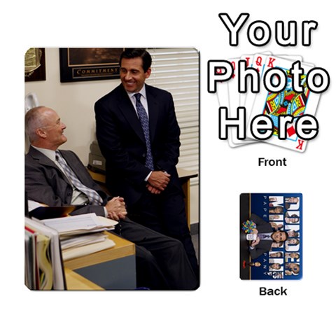 The Office Collectable Cards By Mark C Petzold Front - Club3