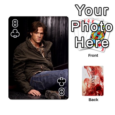 Supernatural Playing Cards By Leigh Front - Club8