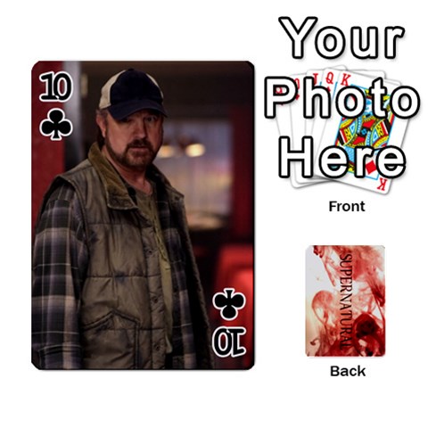 Supernatural Playing Cards By Leigh Front - Club10
