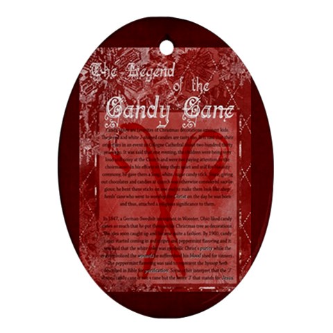 The Legend Of The Candy Cane Ornament By Kellie Front